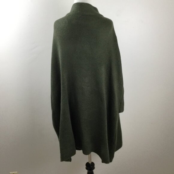 Akemi & Kin Olive Poncho-Style Cardigan - Picture 7 of 12